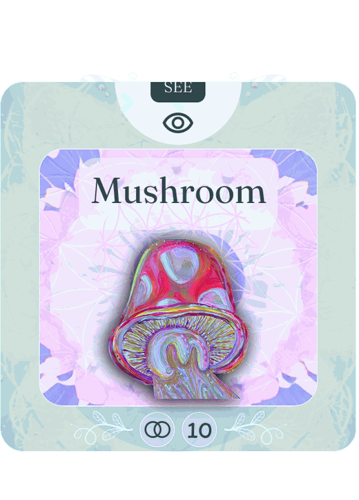 Mushroom card