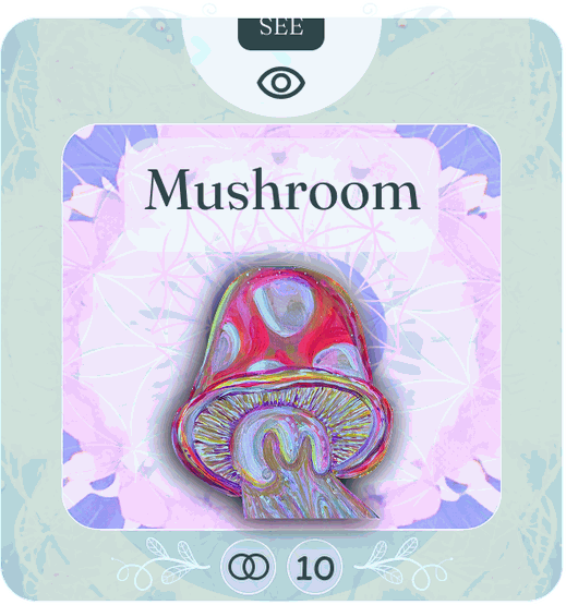 Mushroom card
