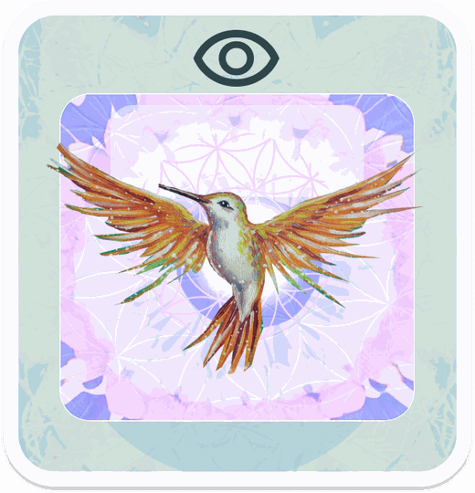 Hummingbird card