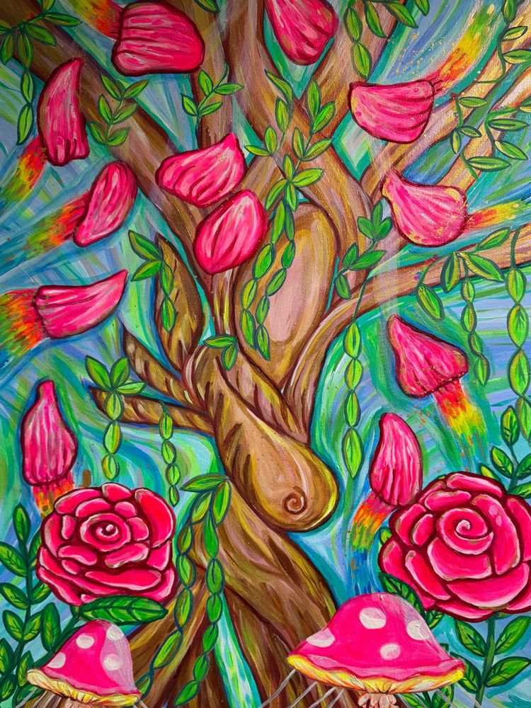 Original painting: the Tree